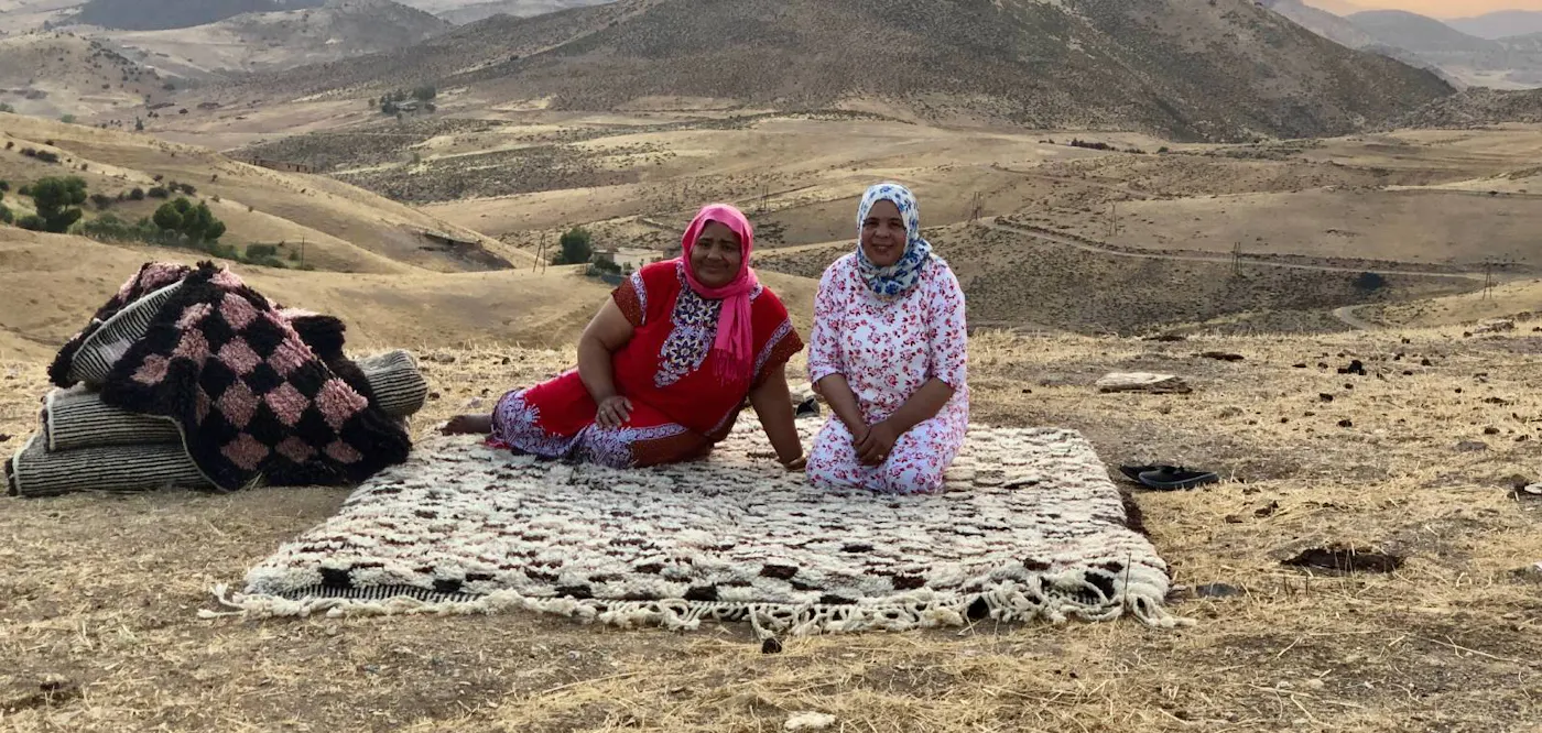 Empowering Women-led Moroccan Weavers in Innovative Bioregional Plant and Microbial Dyeing